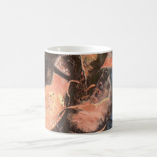 Vincent van Gogh - Stilleben med ett par skor Kaffemugg (Center)