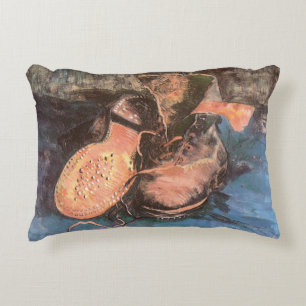 Vincent van Gogh - Stilleben med ett par skor Prydnadskudde