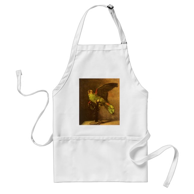 Vincent van Gogh - Stilleben med grön papegoja Förkläde (Framsidan)