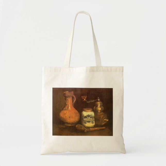 Vincent van Gogh - Stilleben med kaffekvarn Tygkasse (Framsidan)