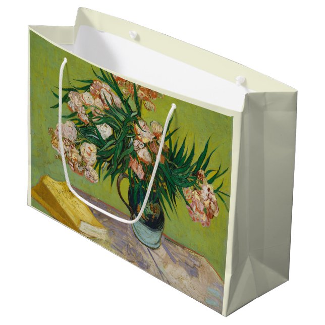 Vincent Van Gogh Stilleben med oleander (Framsidan Vinklad)