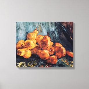 Vincent Van Gogh - Stilleben med päroner Fine Art Canvastryck