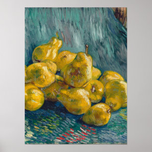 Vincent Van Gogh - stilleben med Pears Poster