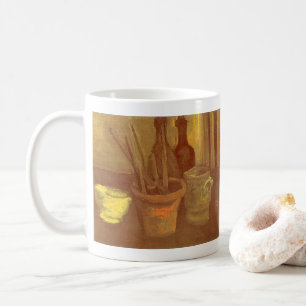 Vincent van Gogh - Stilleben med penslar i kruka Kaffemugg
