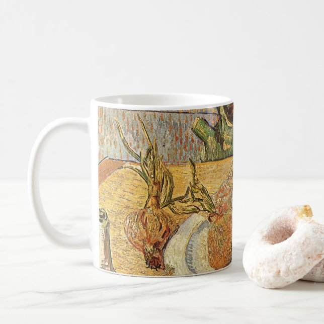 Vincent van Gogh - Stilleben med ritbräde Kaffemugg (Med munk)