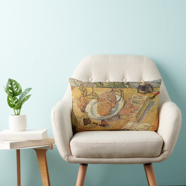 Vincent van Gogh - Stilleben med ritbräde Lumbarkudde (Stol)