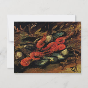 Vincent van Gogh - Stilleben Musslor och Räkor