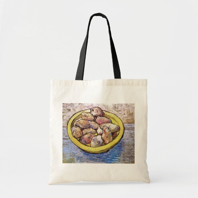 Vincent Van Gogh - Stilleben Potatis Konstverk Tygkasse (Framsidan)