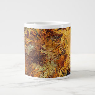 Vincent van Gogh - Stilleben: Två avskurna solroso Jumbo Mugg
