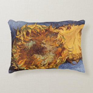 Vincent van Gogh - Stilleben: Två avskurna solroso Prydnadskudde