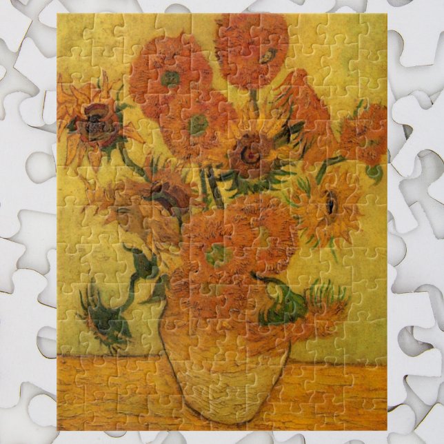 Vincent van Gogh Stilleben Vas med 15 solrosor Pussel (Skapare uppladdad)
