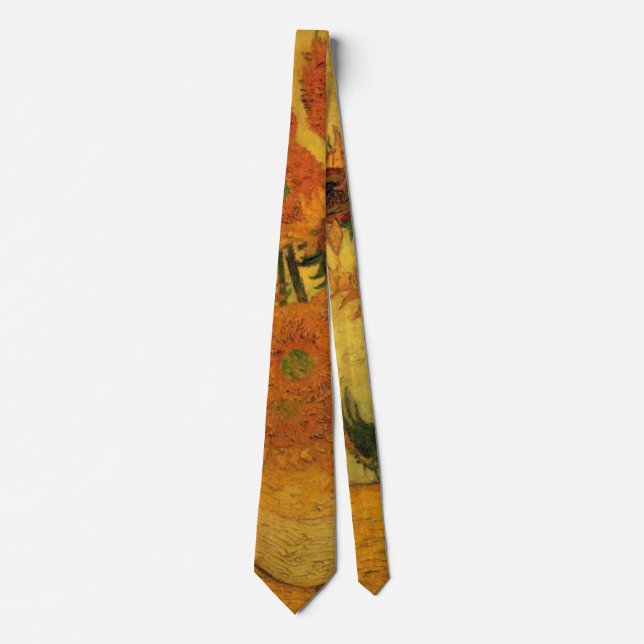 Vincent van Gogh Stilleben Vas med 15 solrosor Slips (Framsida)