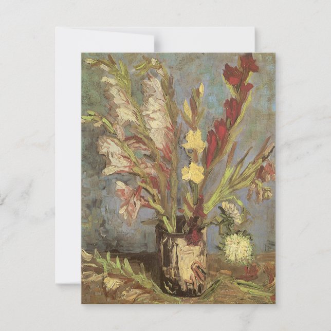 Vincent van Gogh - Stilleben Vas med Gladioler (Framsida)
