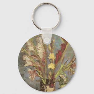 Vincent van Gogh - Stilleben Vas med Gladioler Nyckelring