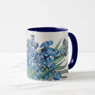 Vincent van Gogh - Stilleben: Vas med irisar Mugg