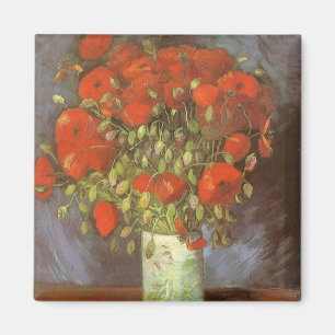 Vincent van Gogh Stilleben Vas med Röda Vallmor Magnet