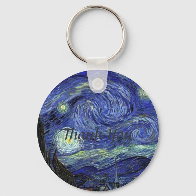Vincent van Gogh, Stjärnenatt Nyckelring (Framsida)