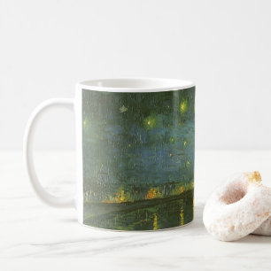 Vincent van Gogh - Stjärnenatt över Rhône Kaffemugg