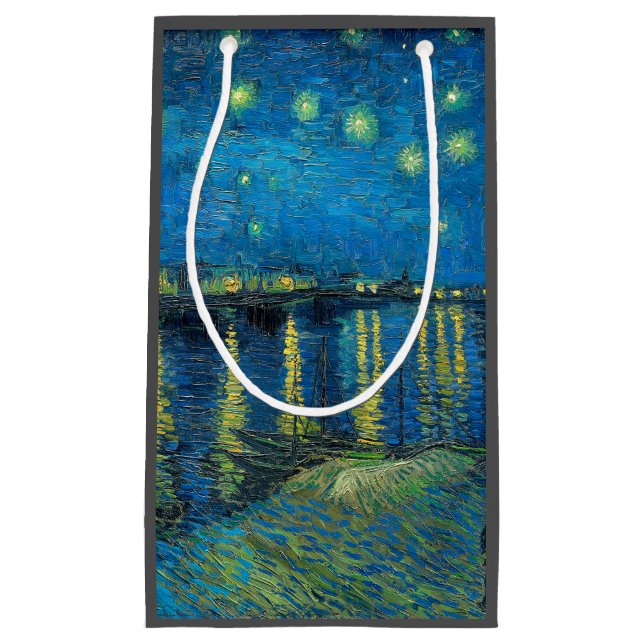 Vincent Van Gogh Stjärnklar natt över Rhône (Framsidan)