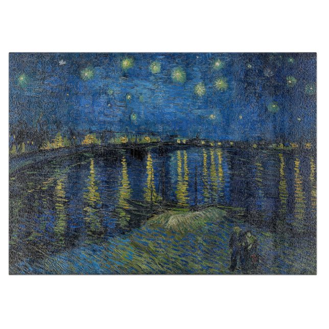 Vincent van Gogh - Stjärnklar natt över Rhône (Framsidan)