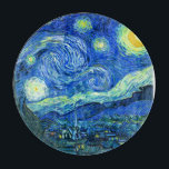 Vincent van gogh-stjärnnatt<br><div class="desc">Van Goghs berömd, "Starry Natt". Under sin vistelse på Saint Remy-asyl på 1880-talet skildrade van Gogh det rullande backe och cypress träd som han såg från sitt fönster. Digitalt utökat med PixDezines. Copyright © 2008-2016 PixDezines.com™ och PixDezines™ på zazzle.com. Alla rättigheter förbehållna.</div>
