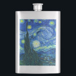 Vincent van gogh-stjärnnatt fickplunta<br><div class="desc">Van Goghs berömd,  "Starry Natt". Under sin vistelse på Saint Remy-asyl på 1880-talet skildrade van Gogh det rullande backe och cypress träd som han såg från sitt fönster. Digitalt utökat med PixDezines. Copyright © 2008-2016 PixDezines.com™ och PixDezines™ på zazzle.com. Alla rättigheter förbehållna.</div>