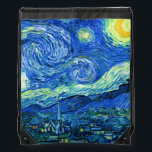 Vincent van gogh-stjärnnatt gympapåse<br><div class="desc">Van Goghs berömd,  "Starry Natt". Under sin vistelse på Saint Remy-asyl på 1880-talet skildrade van Gogh det rullande backe och cypress träd som han såg från sitt fönster. Digitalt utökat med PixDezines. Copyright © 2008-2016 PixDezines.com™ och PixDezines™ på zazzle.com. Alla rättigheter förbehållna.</div>