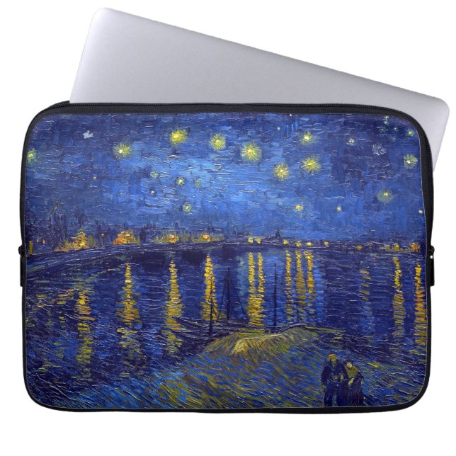 Vincent Van Gogh, Stjärnnatt-målningen Laptop Fodral (Framsidan)