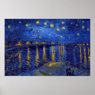 Vincent Van Gogh, Stjärnnatt-målningen Poster