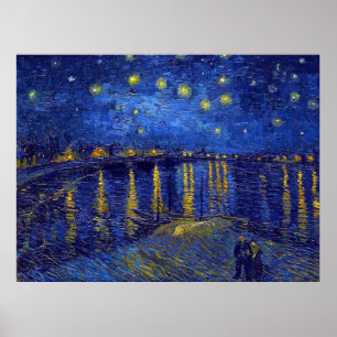 Vincent Van Gogh, Stjärnnatt-målningen Poster