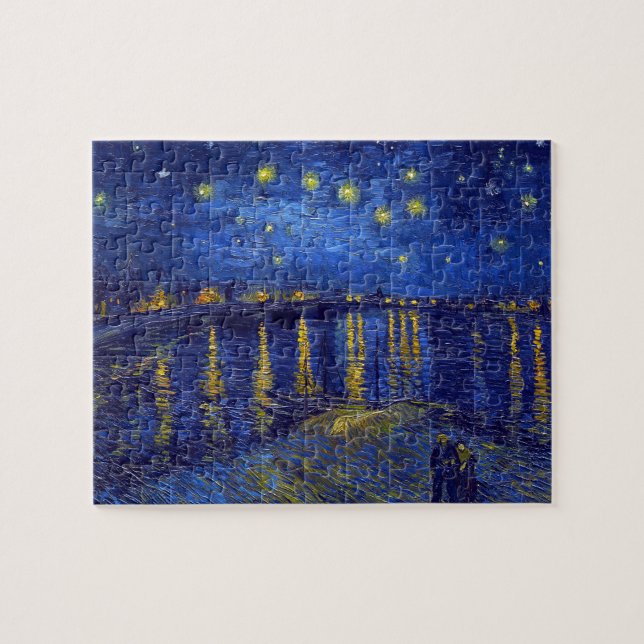 Vincent Van Gogh, Stjärnnatt-målningen Pussel (Horisontell)