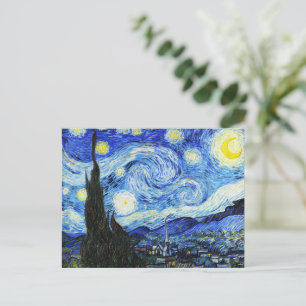 Vincent Van Gogh, Stjärnnatt-målningen Vykort