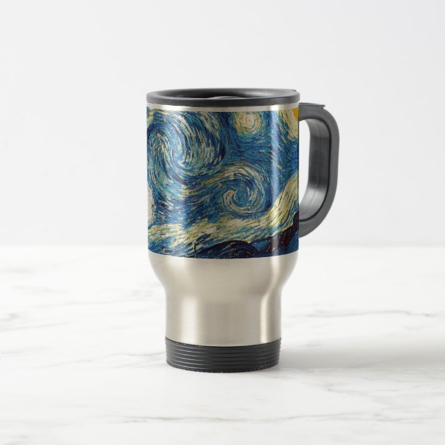 Vincent van Gogh - Stjärnnatt, Resemugg (Framsida höger)