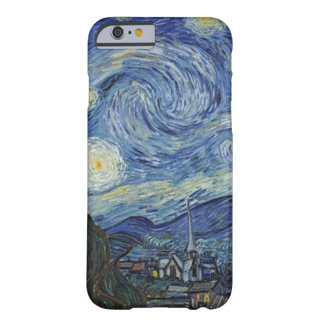 Vincent van Gogh | Stjärnnatten, juni 1889 Case-Mate iPhone Skal (Baksidan)