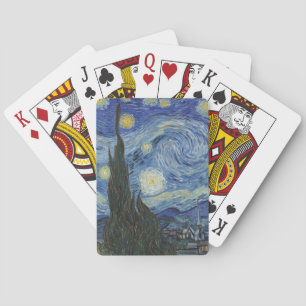 Vincent van Gogh Stjärnnatten, juni 1889 Spelkort