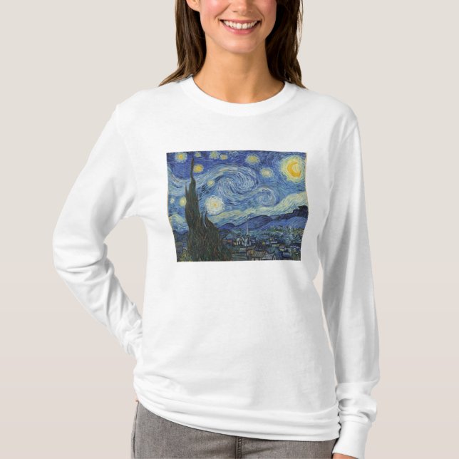 Vincent van Gogh | Stjärnnatten, juni 1889 Tee (Framsida)