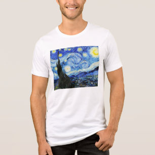 Vincent Van Gogh, Stjärnnatten målning T Shirt