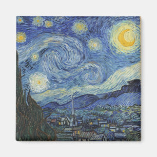 Vincent van Gogh Stjärtnatten, juni 1889 Magnet
