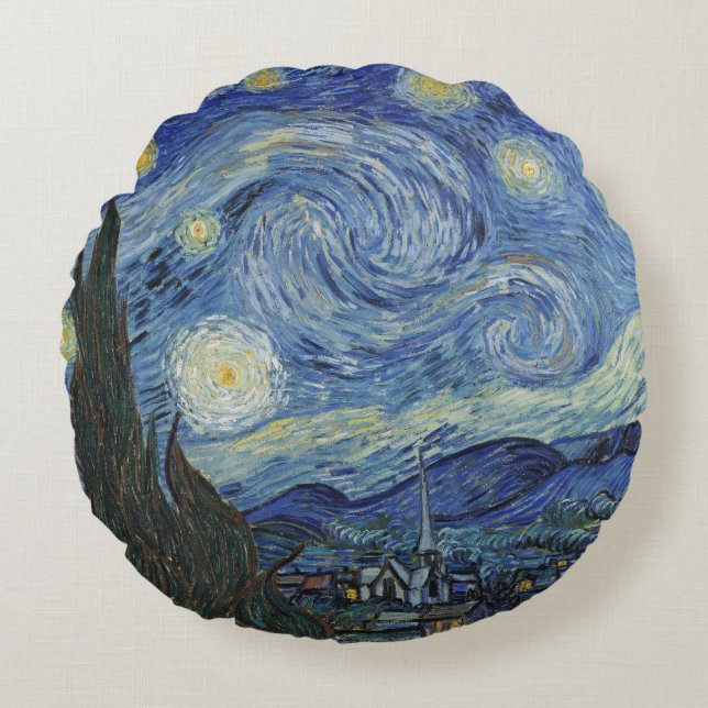 Vincent van Gogh| Stjärtnatten, juni 1889 Rund Kudde (Framsidan)
