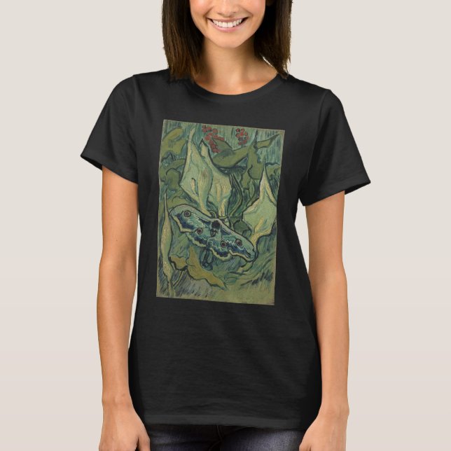 Vincent van Gogh - Stora påfågelsspinnaren Tee (Framsida)