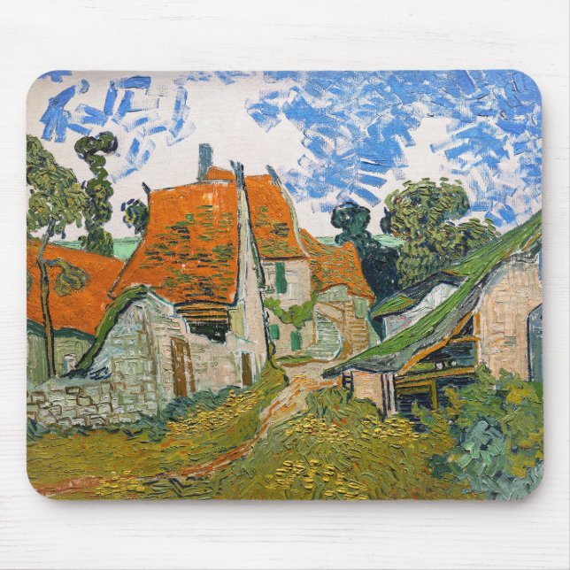 Vincent van Gogh - Street in Auvers-sur-Oise Musmatta (Framsidan)