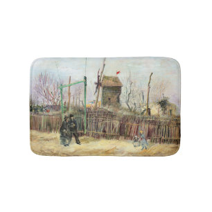 Vincent van Gogh - Street Scene i Montmartre Badrumsmatta