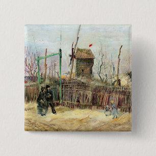 Vincent van Gogh - Street Scene i Montmartre Knapp