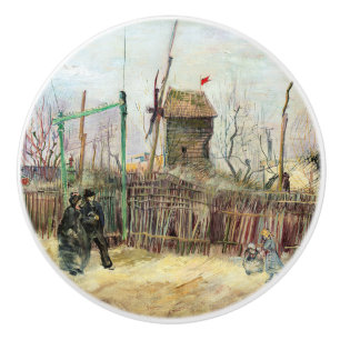 Vincent van Gogh - Street Scene i Montmartre Knopp