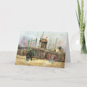 Vincent van Gogh - Street Scene i Montmartre Kort