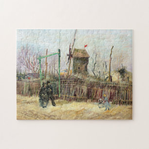 Vincent van Gogh - Street Scene i Montmartre Pussel