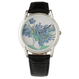 Vincent Van Gogh. Stryk. Impressionistisk blommigt Armbandsur