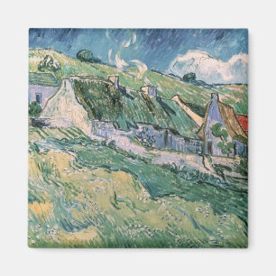 Vincent Van Gogh stugor på Auvers-sur-Oise Magnet