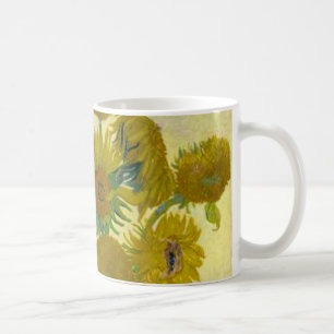 Vincent Van Gogh Sunblommor Kaffemugg