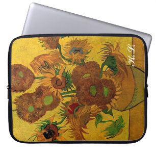 Vincent van Gogh,Sunblommor Laptop Fodral